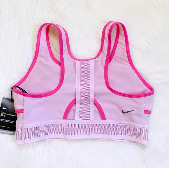 Nike Swoosh UltraBreathe Dri-Fit Sports Bra - Picture 4 of 6